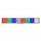 Preview: LED Display (Desktop) - LED Laufschrift - mehrfarbig - 120 x 14