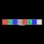 Preview: LED Display (Desktop) - LED Laufschrift - mehrfarbig - 120 x 14