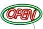 Preview: LED-Schild OPEN Neon Optik
