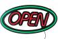 Preview: LED-Schild OPEN Neon Optik