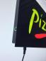 Preview: LED Schild PIZZA gelb rot grün