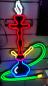 Preview: LED-Schild Shisha im Neon Design (rot, grün, blau, gelb, weiß)