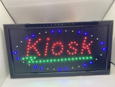 ASshop24.de - LED SCHILD KIOSK (blau,rot,grün)