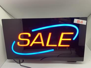 ASshop24.de - LED SCHILD SALE (rot, blau)