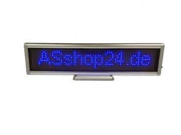 LED Display (Desktop) - LED Laufschrift - blau