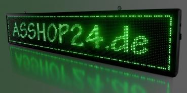 LED Laufschrift P10 Grün - 100 cm x 20 cm