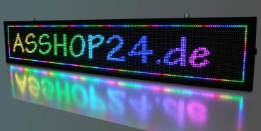 LED Laufschrift - RGB - 40 cm x 264 cm