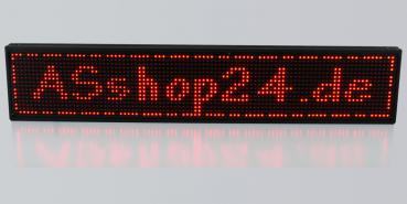 LED Laufschrift P10 Rot - 100 cm x 20 cm