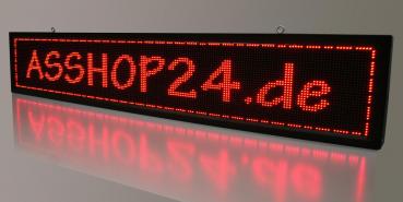 LED Laufschrift P10 Rot 264 cm x 20 cm