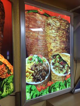 Preview: LED klaprahmen schilder