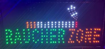 LED-Schild Raucherzone