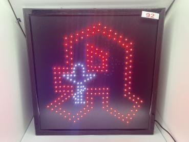 LED SCHILD APOTHEKE (rot weiss )