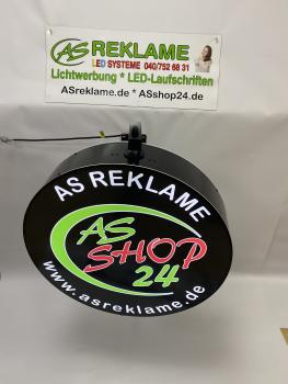 AS-Rund 360° drehende Leuchtkasten