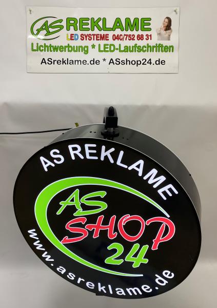 AS-Rund 360° drehende Leuchtkasten