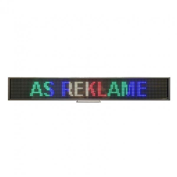 LED Display (Desktop) - LED Laufschrift - mehrfarbig - 120 x 14