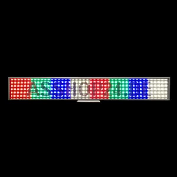 LED Display (Desktop) - LED Laufschrift - mehrfarbig - 120 x 14
