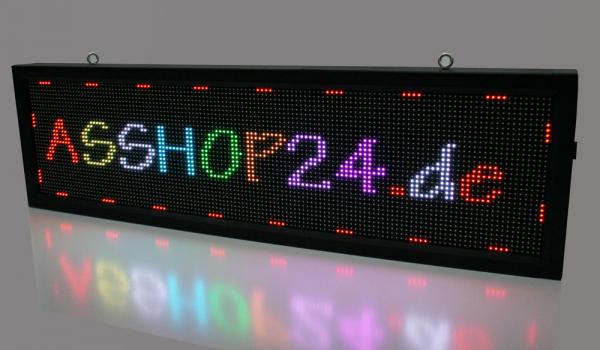  LED Laufschrift P5 RGB 104 cm x 40 cm