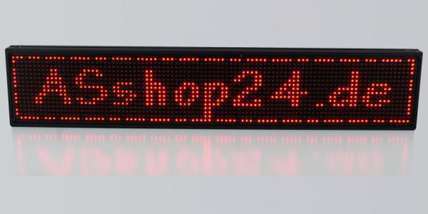 LED Laufschrift P10 Rot 200 cm x 20 cm