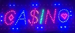 LED-Schild CASINO